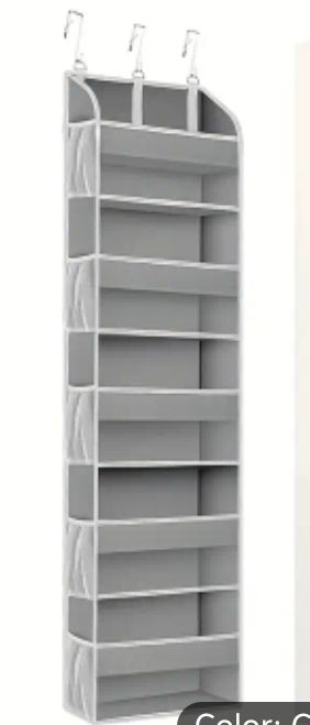 Organizador Colgador Gris Tela