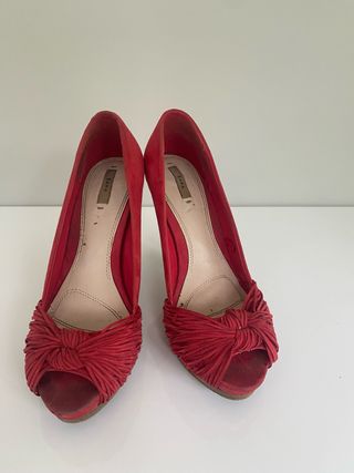 Zapatos plataforma Zara 