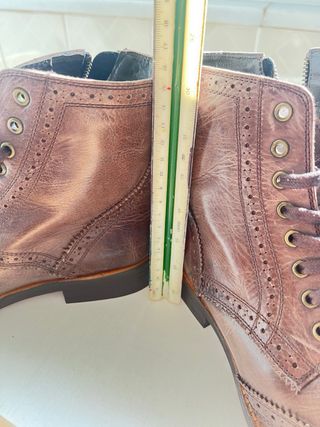 Botas hombre en piel Mustang