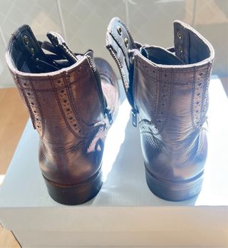 Botas hombre en piel Mustang