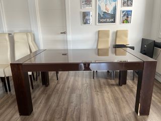 Mesa extensible + 6 sillas