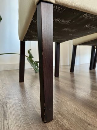 Mesa extensible + 6 sillas