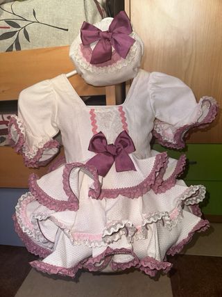 Traje gitana niña 2/3 años