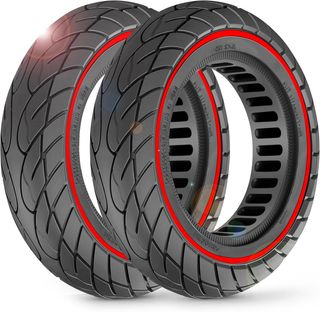 2 Ruedas Macizas,10x2.5-65(45mm)Patinete Eléctrico