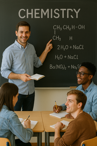 PROFESOR CLASES DE REPASO QUÍMICA MATES, BCN y TGN