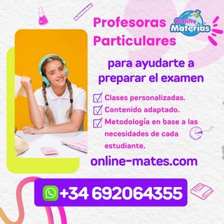 Clases de matemáticas online exámenes