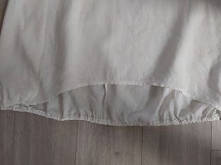 Falda blanca larga - hilo