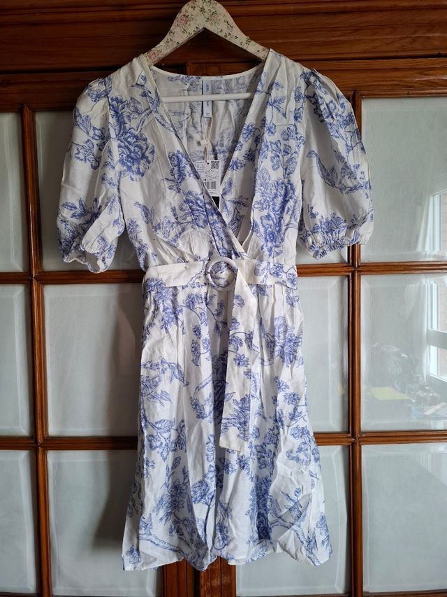 Vestido verano nuevo Mango, T. XS