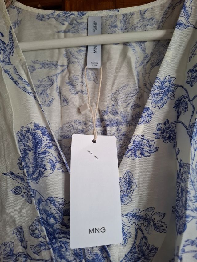 Vestido verano nuevo Mango, T. XS