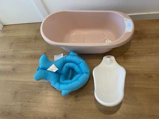 Bañera Bebé-Recién Nacido +Sense Led +Termómetro
