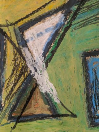 Cuadros abstractos de D. Castiñeyra nuevos