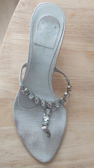 Sandalias joya de Silvia Rebatto