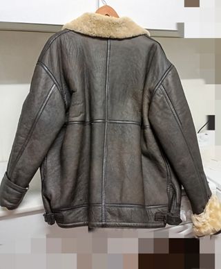 CAZADORA BOMBER TIPO AVIADOR 