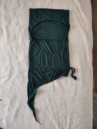 Vestido/camiseta asimétrica 