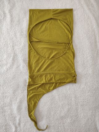 Vestido/camiseta asimétrica 