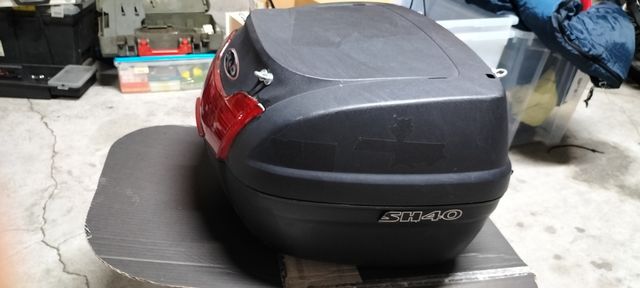 Top Case SHAD SH40 - Maleta Moto Negra