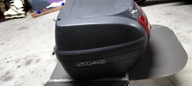 Top Case SHAD SH40 - Maleta Moto Negra