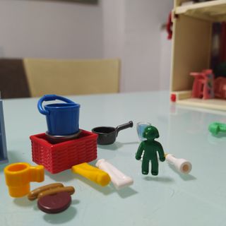 Playmobil: Casa móvil + figuras