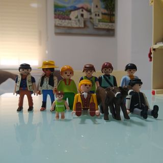 Playmobil: Casa móvil + figuras