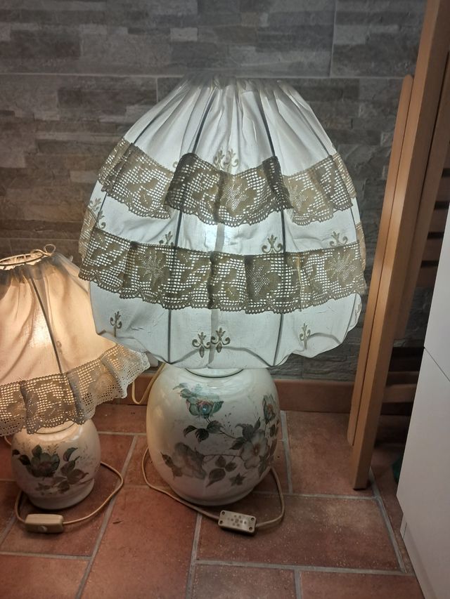 Set 2 lampade vintage