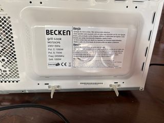 Microondas grill cook marca Becken