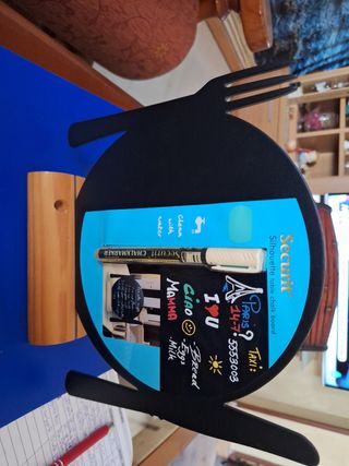 Silueta menú con soporte