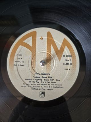 Vinilo Peter Frampton - Comes Alive