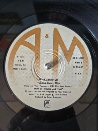 Vinilo Peter Frampton - Comes Alive