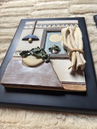 2 Cuadros Cerámica Teresa Ripoll