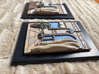 2 Cuadros Cerámica Teresa Ripoll