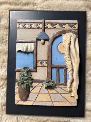 2 Cuadros Cerámica Teresa Ripoll