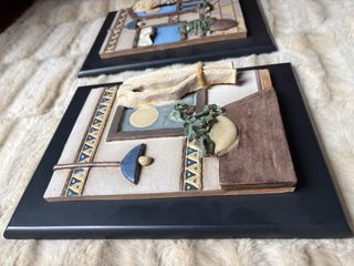 2 Cuadros Cerámica Teresa Ripoll