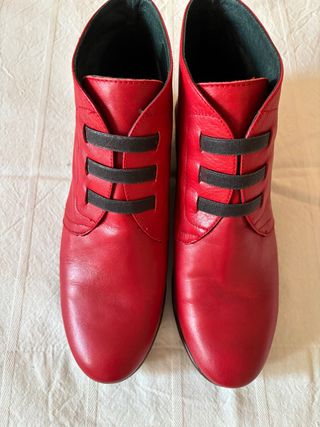 Botines Piel Rojos