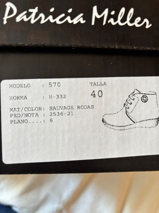 Botines Piel Rojos