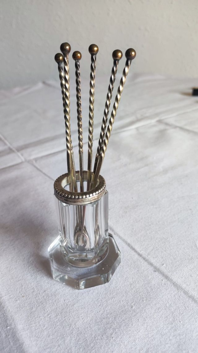 6 Pinchos Aperitivo - Alpaca - Vintage