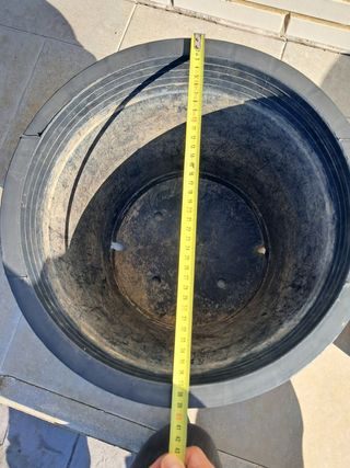 Lote de macetas grandes varios tamaños