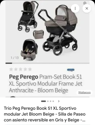 Peg Perego Book 51 XL: carrito bebé