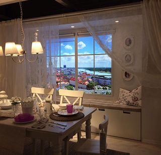 Ventana artificial decorativa tipo ikea