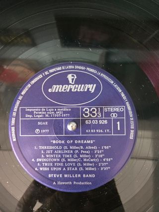 Vinilo Steve Miller Band - Book of Dreams