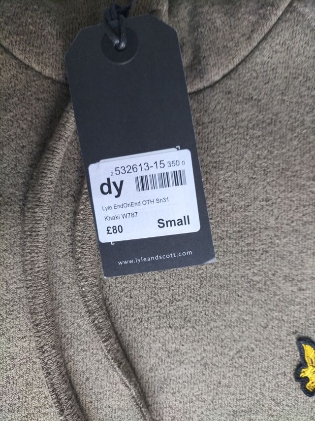 Sudadera LYLE & SCOTT talla S