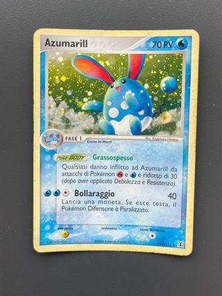 Azumarill Holo Secret Rare Ex Specie Delta 114/113  Pokemon ITA
