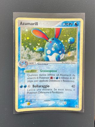 Azumarill Holo Secret Rare Ex Specie Delta 114/113  Pokemon ITA