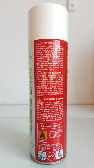 Silicona en spray 500ml