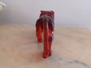 Figura León Resina China Antigua