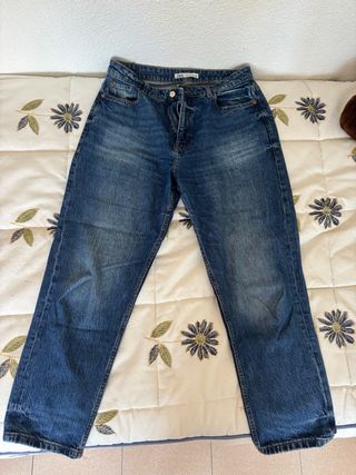 Vaqueros Zara - Azul - Talla L