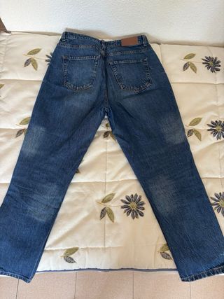 Vaqueros Zara - Azul - Talla L