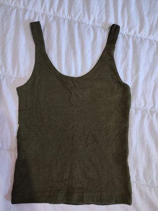 Camiseta espalda cuadrícula