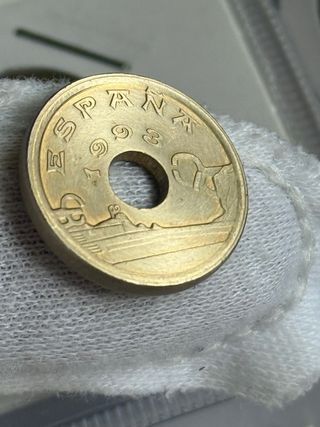 Variante canto abcho 25 Ptas España 1993