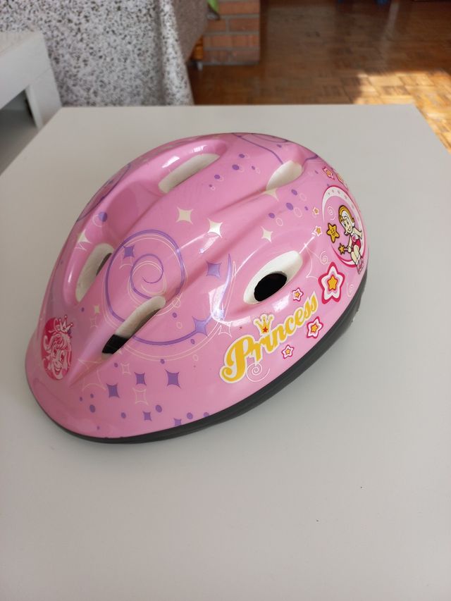 Casco bicicleta para  niña