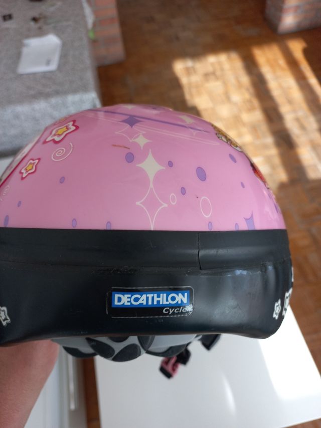 Casco bicicleta para  niña